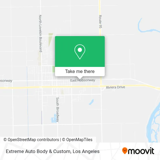 Extreme Auto Body & Custom map
