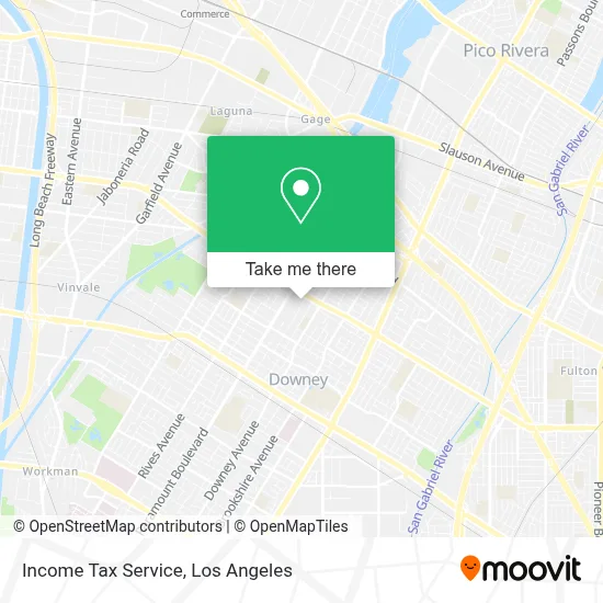 Income Tax Service map