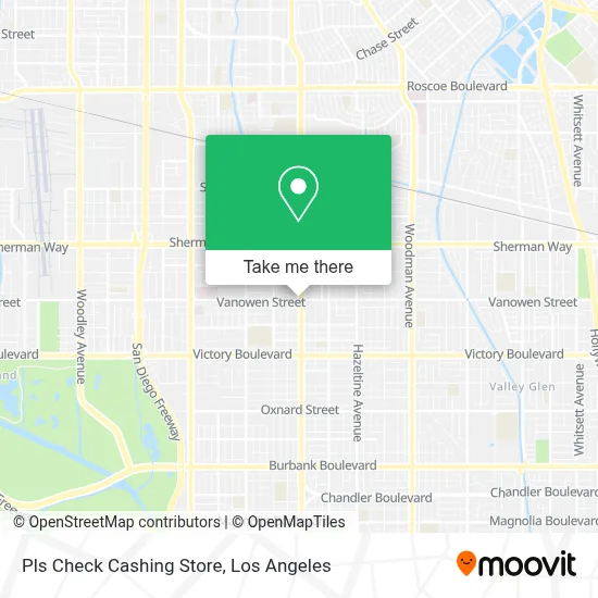 Pls Check Cashing Store map