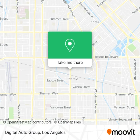 Digital Auto Group map