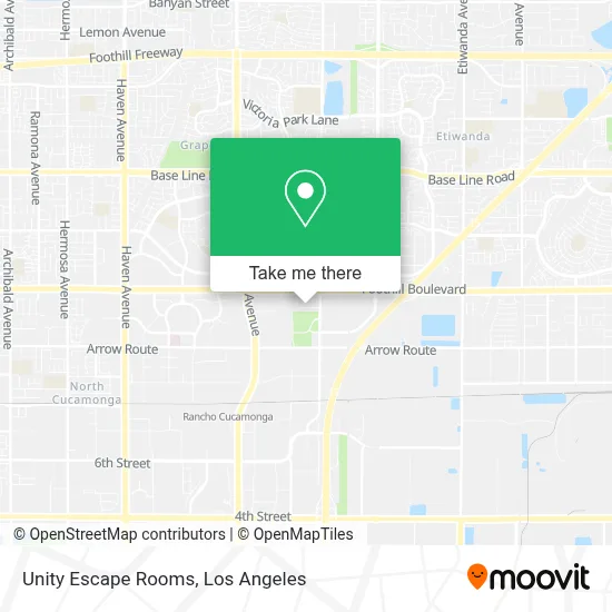 Unity Escape Rooms map