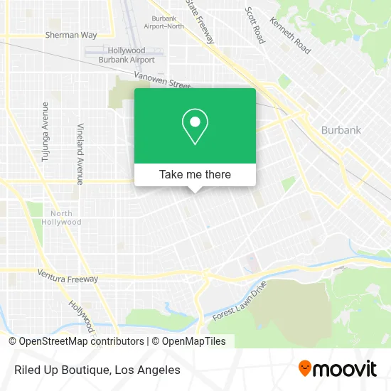 Riled Up Boutique map