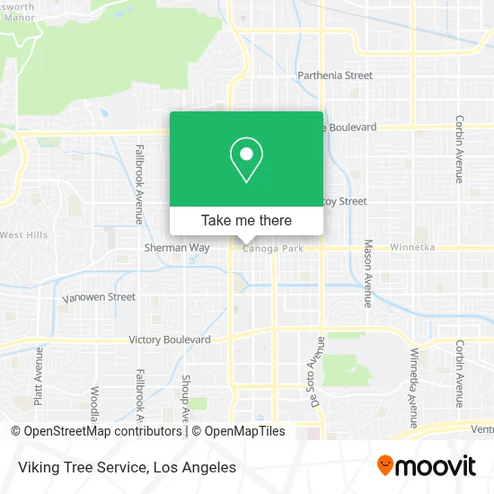 Viking Tree Service map