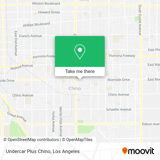 Undercar Plus Chino map