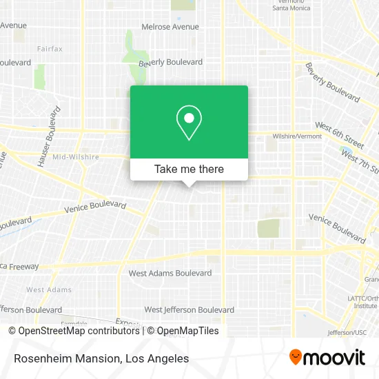 Rosenheim Mansion map