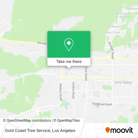 Gold Coast Tree Service map