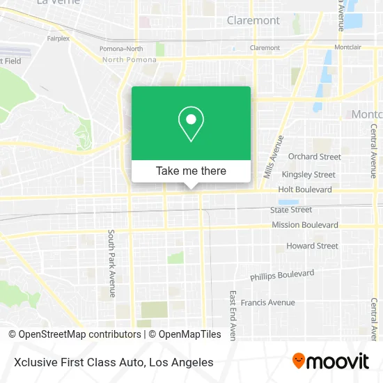Xclusive First Class Auto map