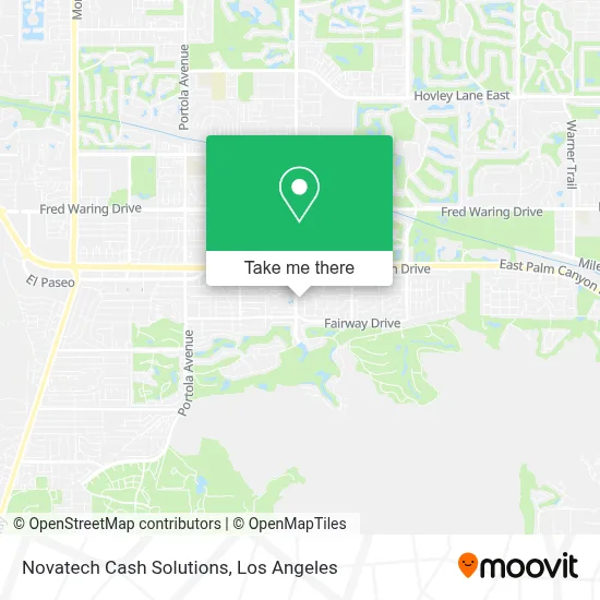 Novatech Cash Solutions map