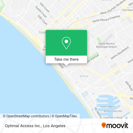 Optimal Access Inc. map