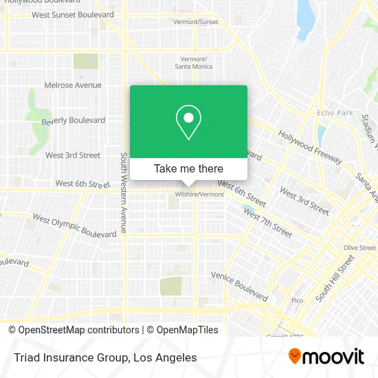 Triad Insurance Group map