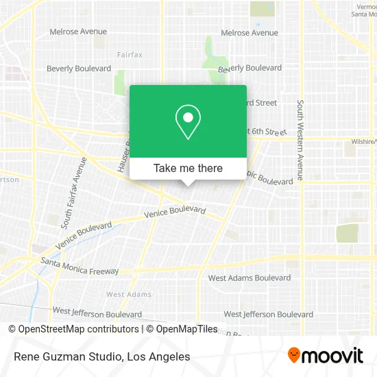 Rene Guzman Studio map