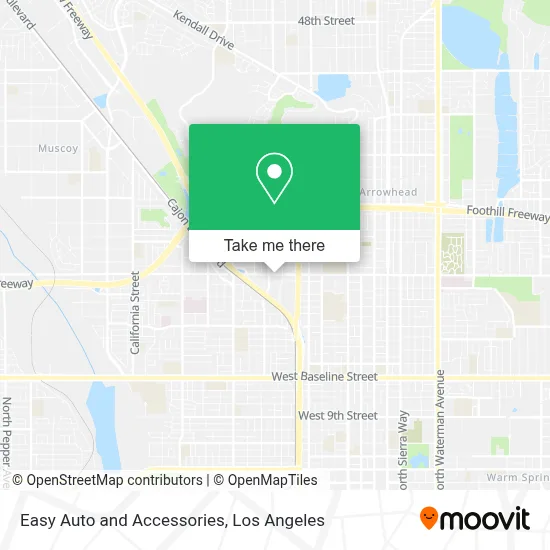 Easy Auto and Accessories map