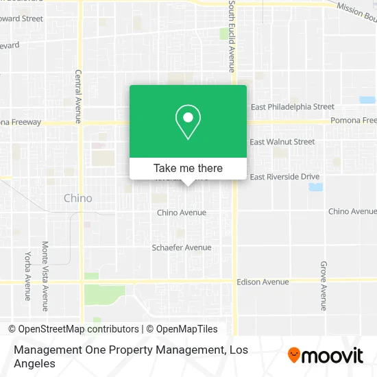 Management One Property Management map