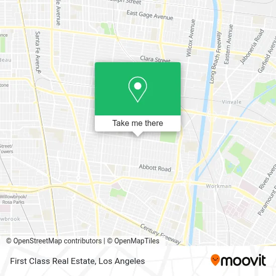 First Class Real Estate map