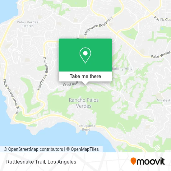 Rattlesnake Trail map