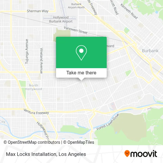 Max Locks Installation map
