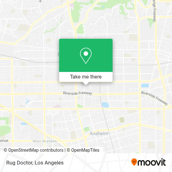 Rug Doctor map