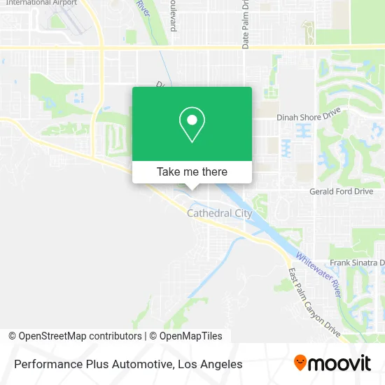 Performance Plus Automotive map