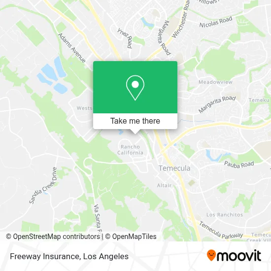 Freeway Insurance map