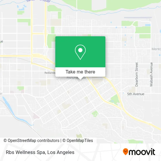 Rbs Wellness Spa map
