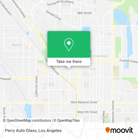 Perry Auto Glass map