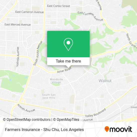 Farmers Insurance - Shu Chu map