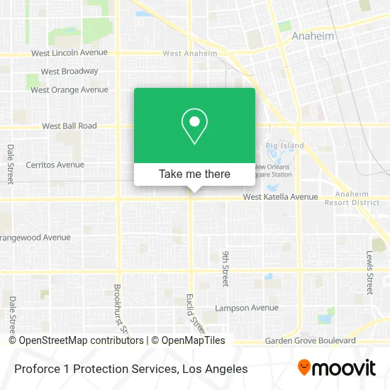 Proforce 1 Protection Services map