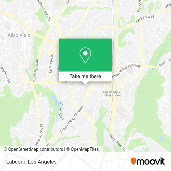 Labcorp map