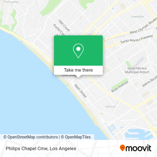 Philips Chapel Cme map