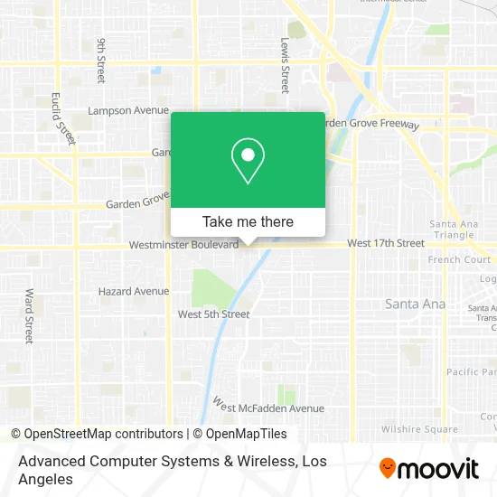 Advanced Computer Systems & Wireless map