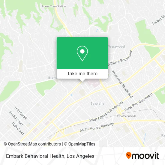 Embark Behavioral Health map