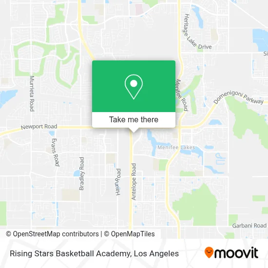 Rising Stars Basketball Academy map