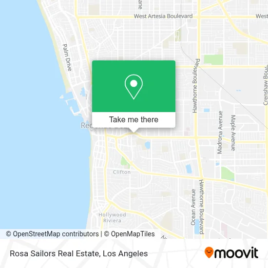 Rosa Sailors Real Estate map