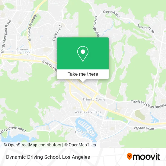 Dynamic Driving School map