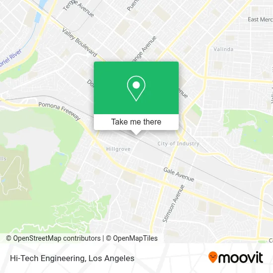 Hi-Tech Engineering map