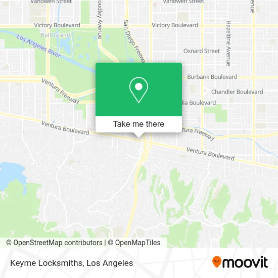 Keyme Locksmiths map