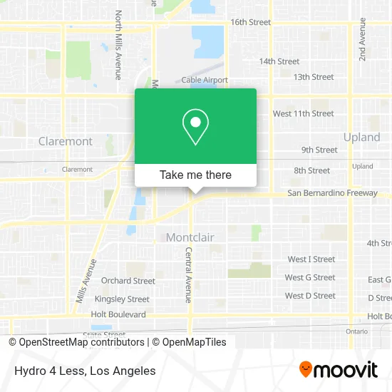 Hydro 4 Less map