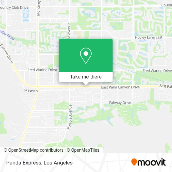 Panda Express map