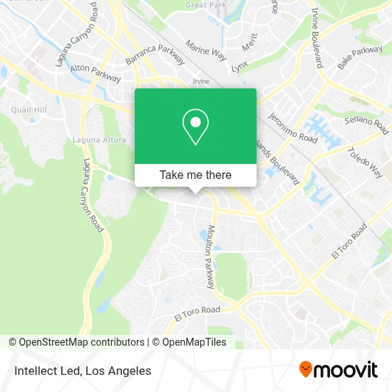 Intellect Led map