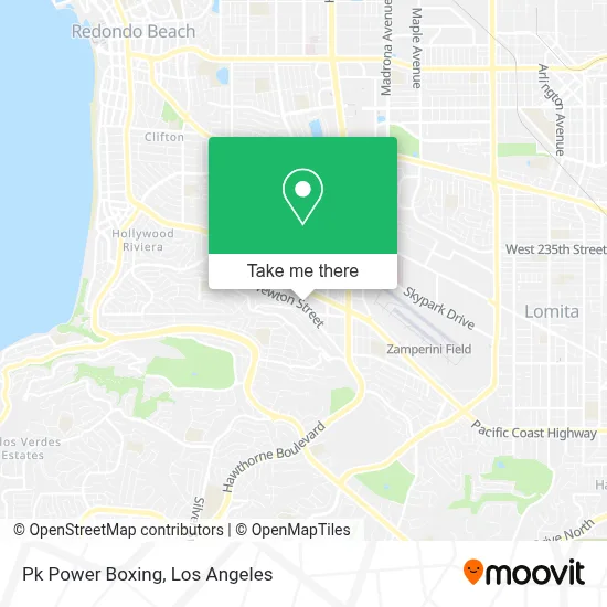 Pk Power Boxing map