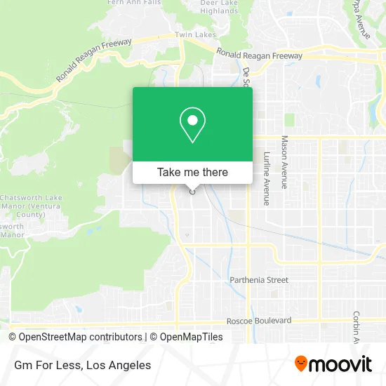 Gm For Less map