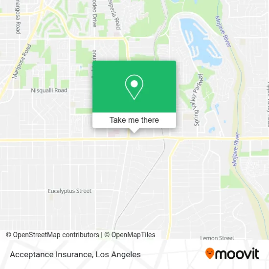Acceptance Insurance map
