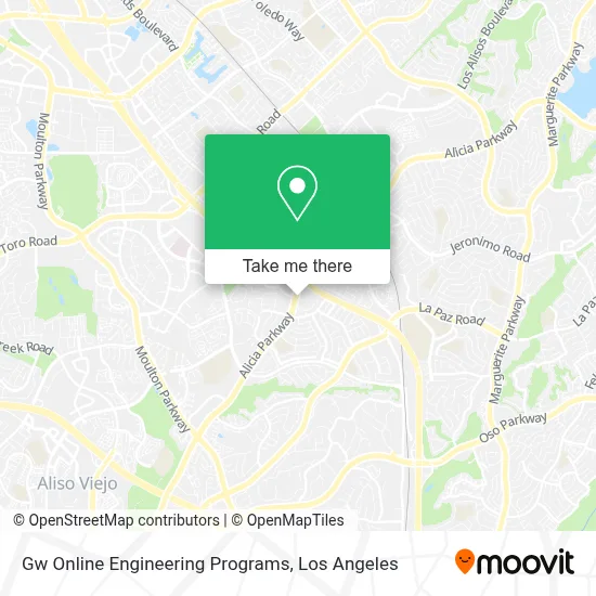 Gw Online Engineering Programs map
