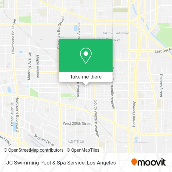 JC Swimming Pool & Spa Service map