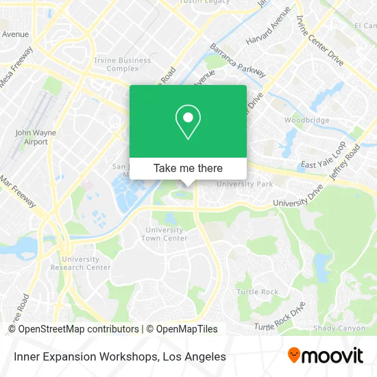 Inner Expansion Workshops map