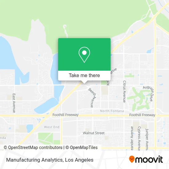 Manufacturing Analytics map