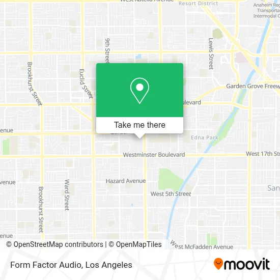 Form Factor Audio map
