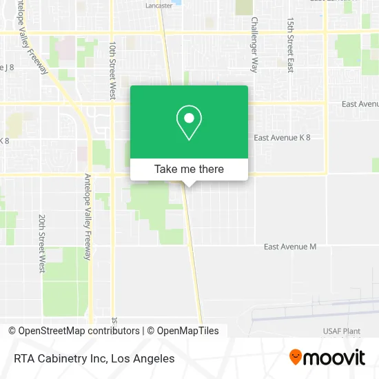 RTA Cabinetry Inc map