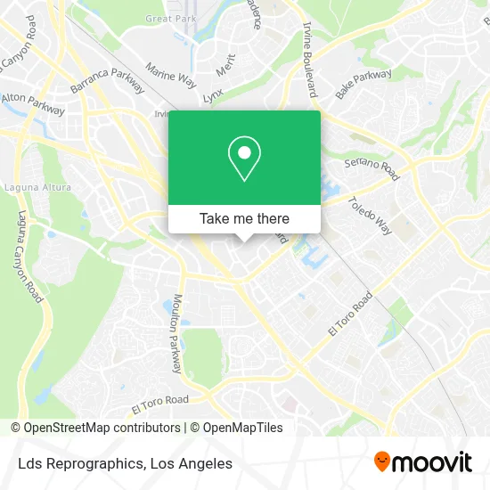 Lds Reprographics map