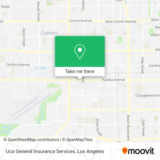 Uca General Insurance Services map